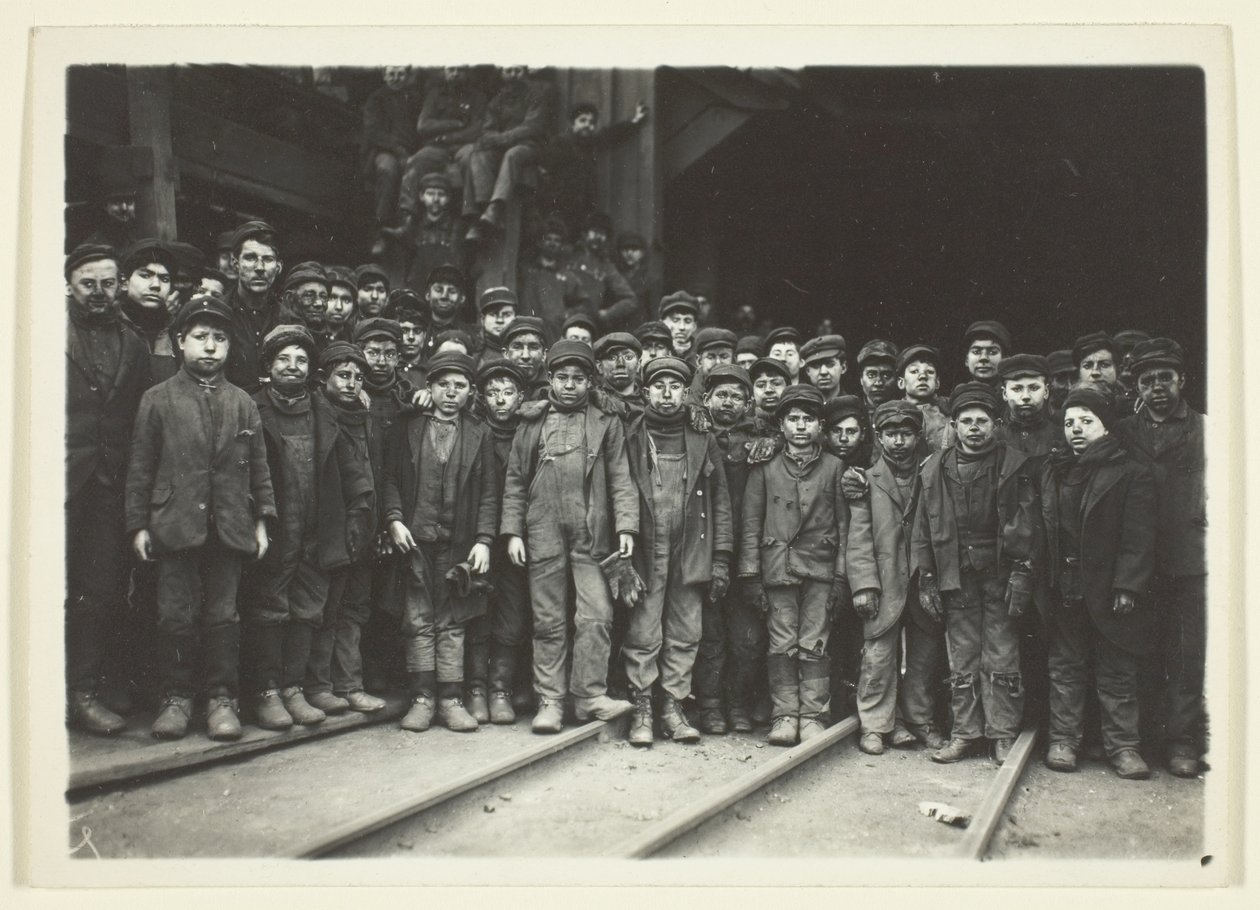 Breaker Boys av Lewis Wickes Hine