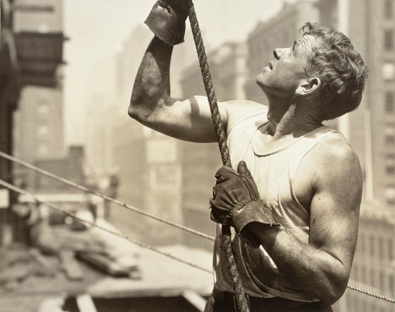 Empire State (Hissarbetaren) av Lewis Wickes Hine
