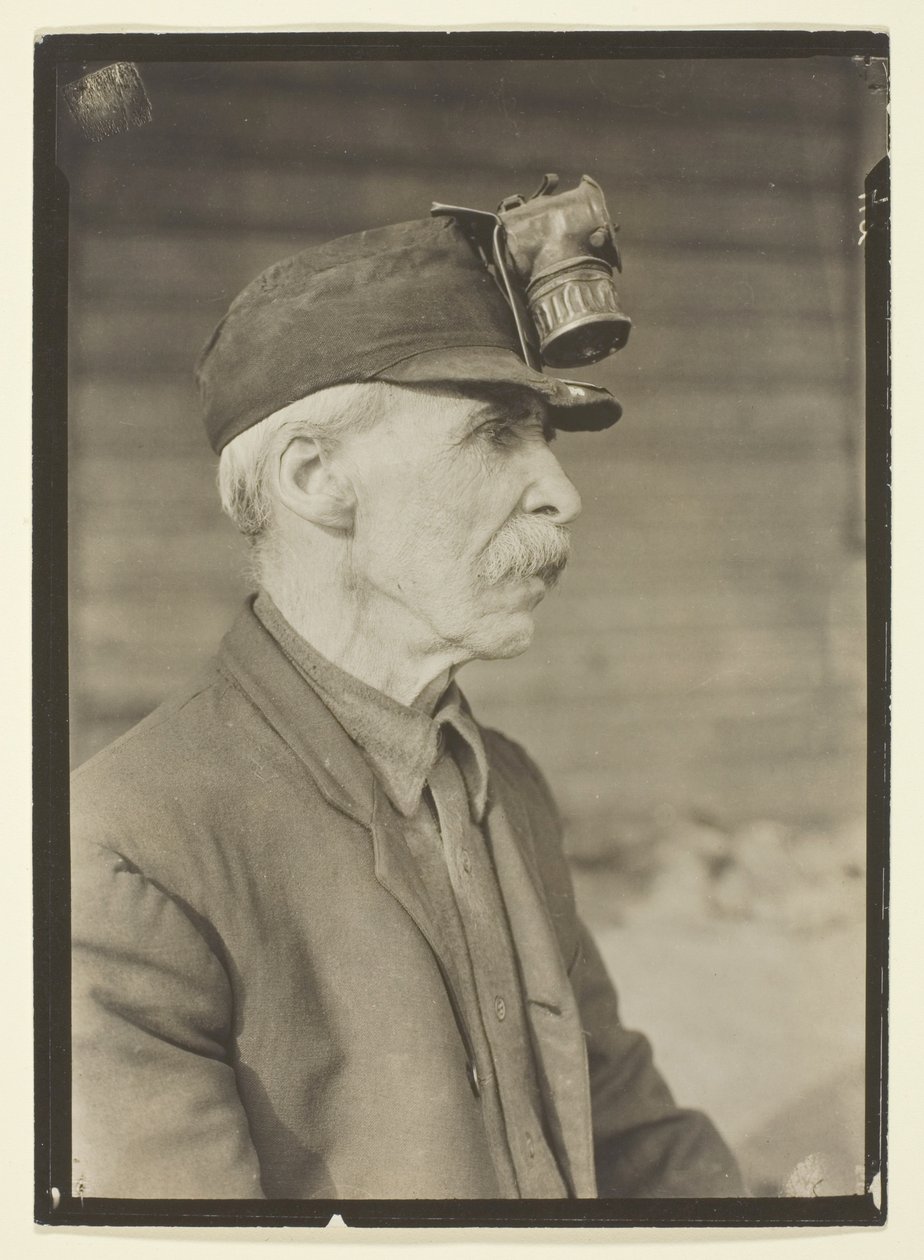 Engelsk kolgruvearbetare av Lewis Wickes Hine