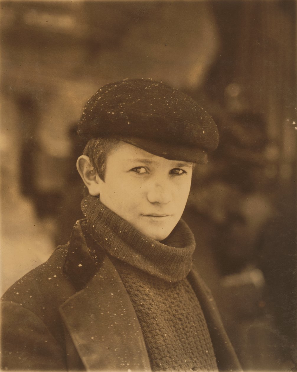Tidningschef, Utica, delstaten New York av Lewis Wickes Hine