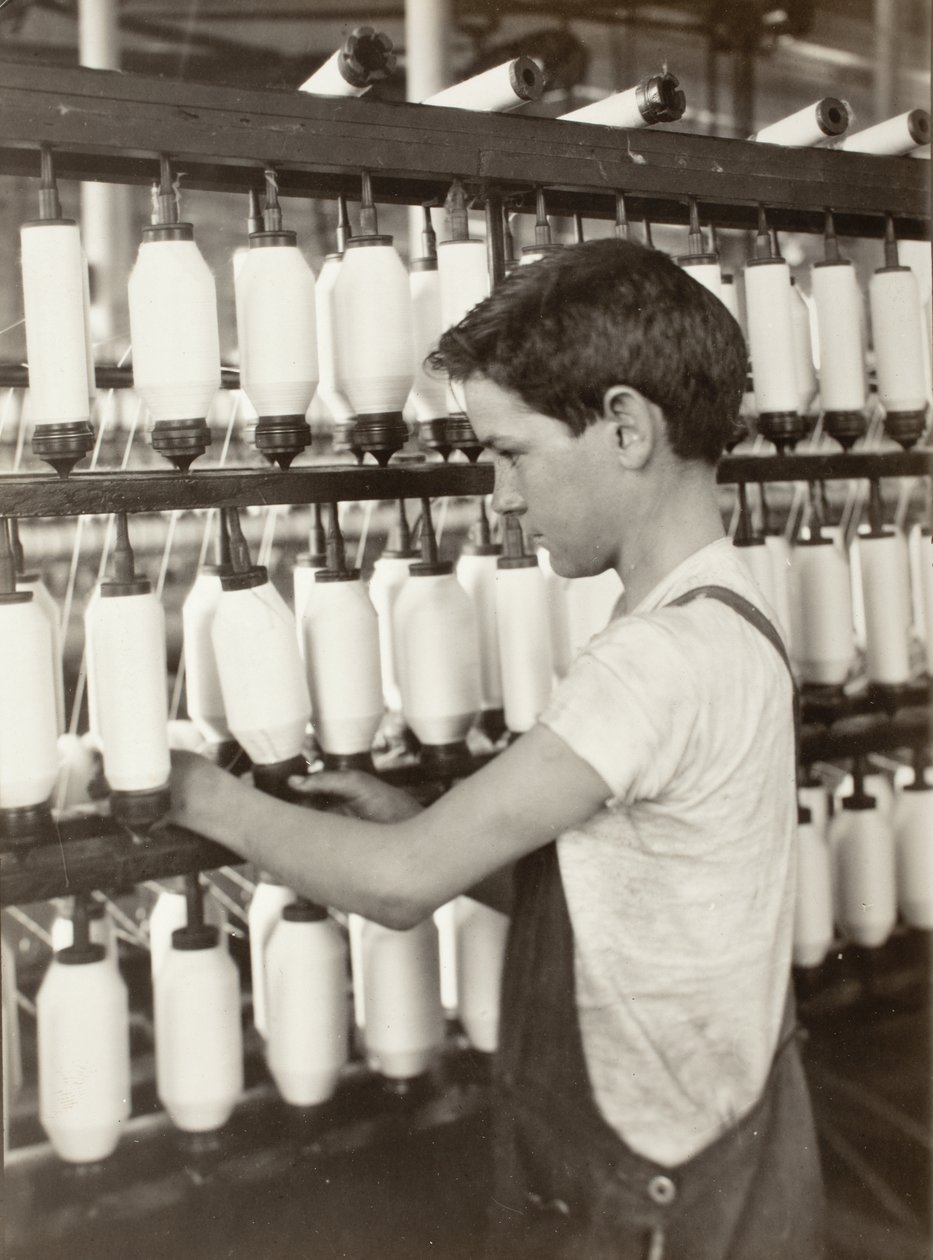 King Philip - Mulespinneri av Lewis Wickes Hine
