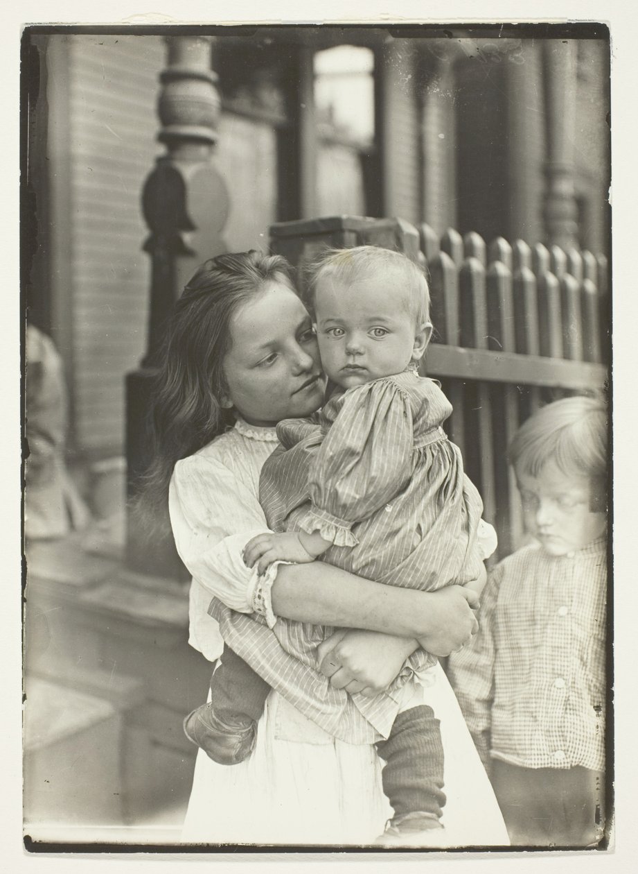 Lilla mamman, Pittsburgh av Lewis Wickes Hine