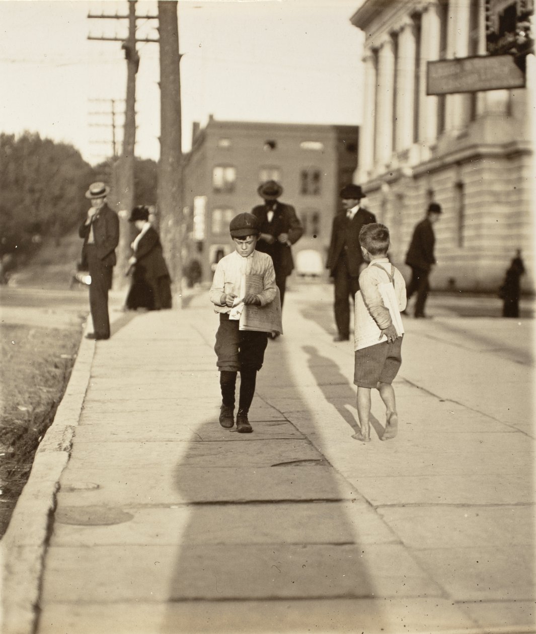 Gatuyrken av Lewis Wickes Hine