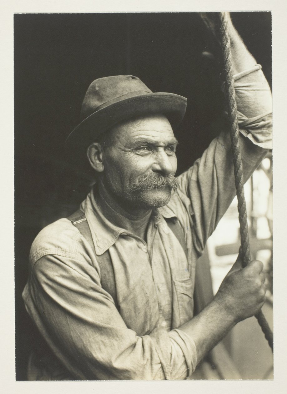 Utan titel (Workman) av Lewis Wickes Hine