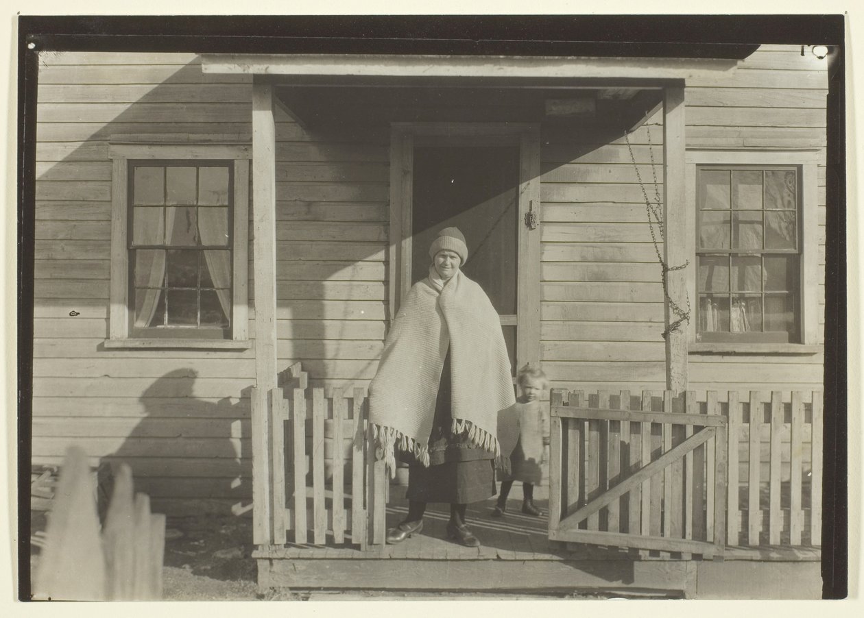 Fru, barn och hem för en kolgruvearbetare i Pennsylvania av Lewis Wickes Hine