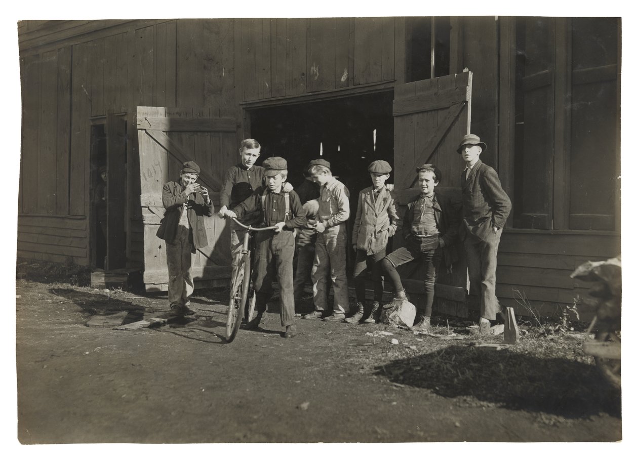 Flaskfabriken i Woodbury av Lewis Wickes Hine