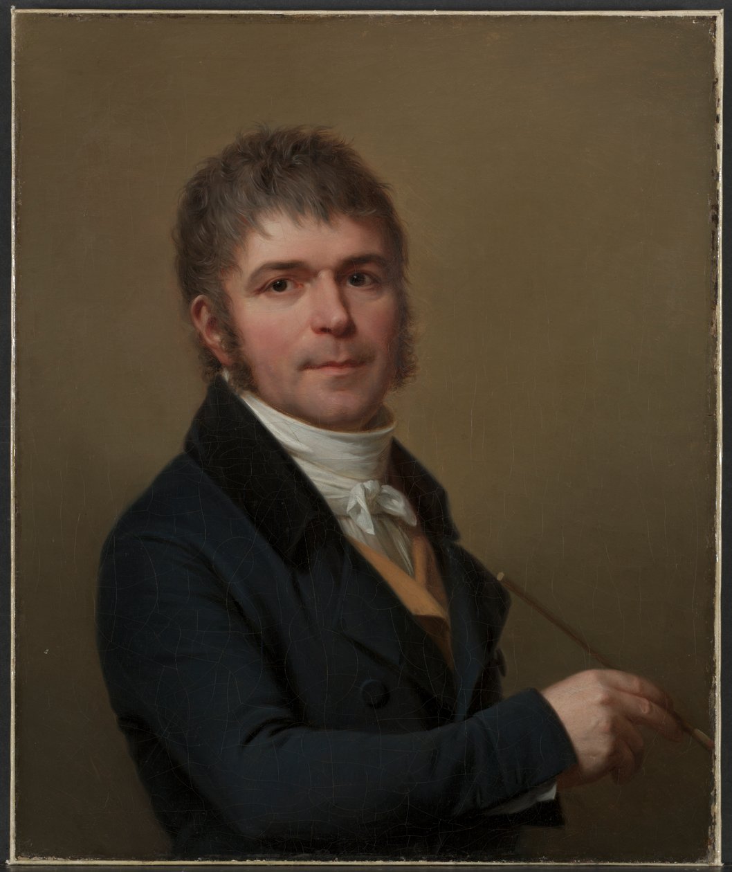 Självporträtt, ca 1790 (olja på duk) av Lié Louis Périn Salbreux