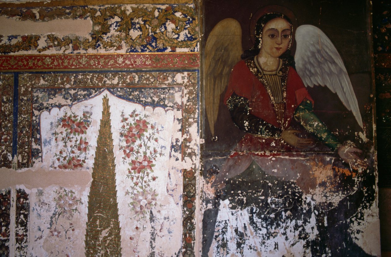 Angel, Armenian Vank-katedralen eller Saintly Sisters-kyrkan, Isfahan (Esfahan), Iran av Unbekannt Unbekannt