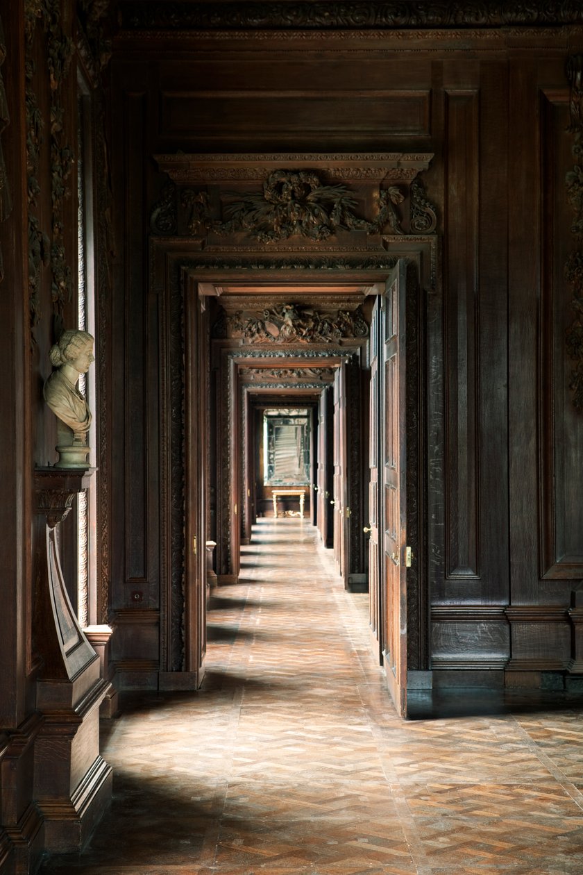 Chatsworth House, The State Apartment Enfilade, Derbyshire, Storbritannien(foto) av Unbekannt Unbekannt