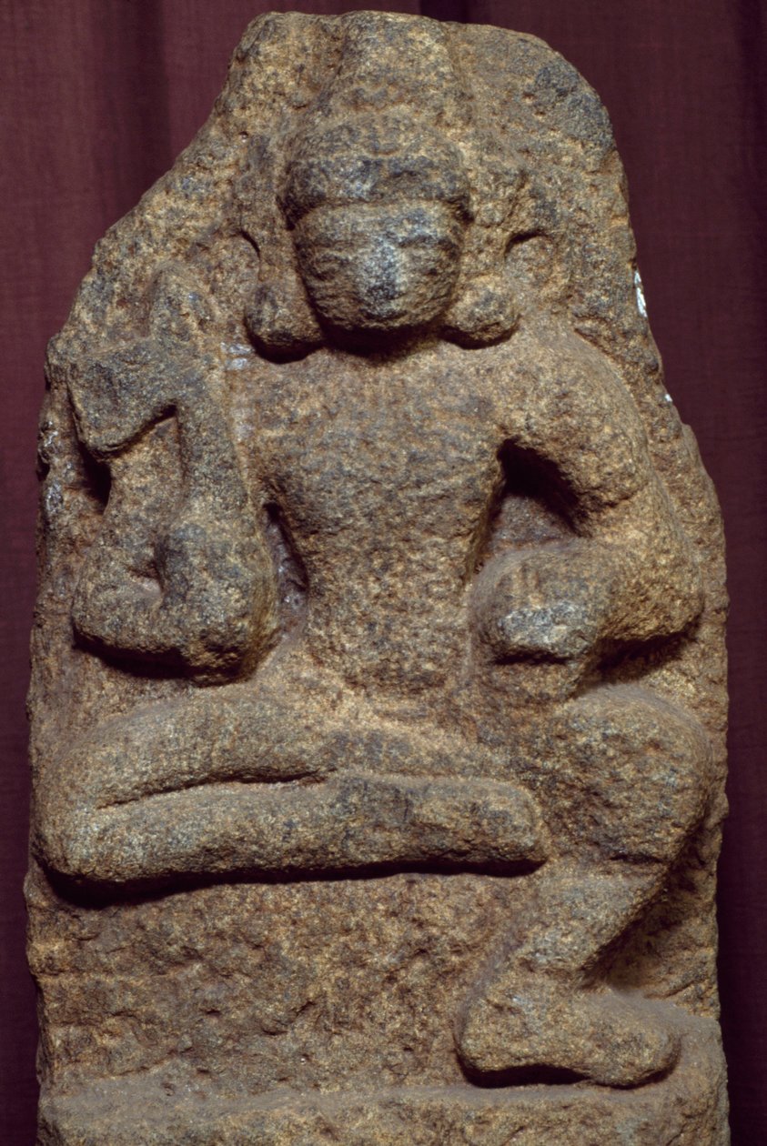 Detalj av relief som visar Buddha, Colombo, Sri Lanka av Unbekannt Unbekannt