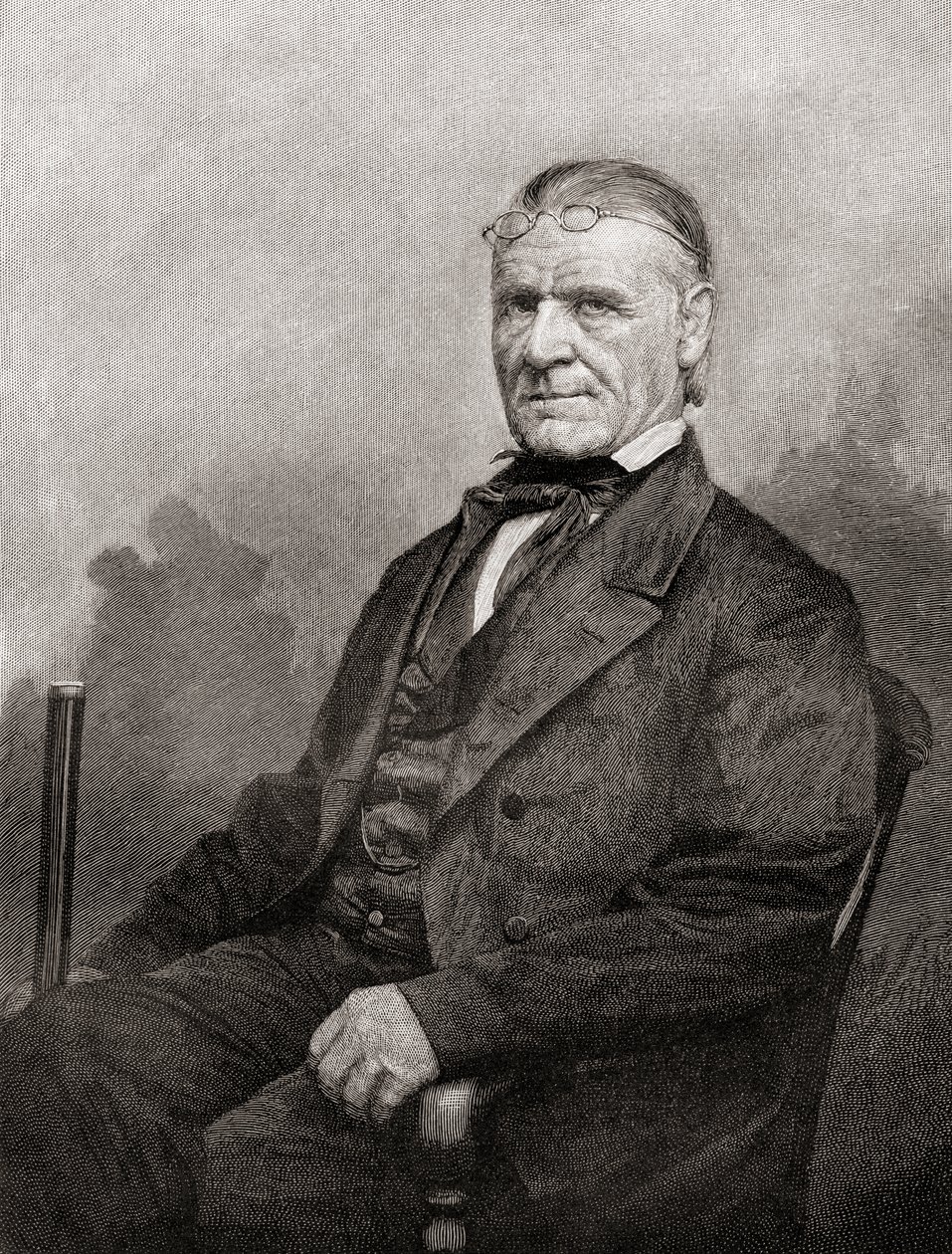 Edward Thompson Taylor, från The Century Magazine, publicerad 1887 (gravyr) av Unbekannt Unbekannt