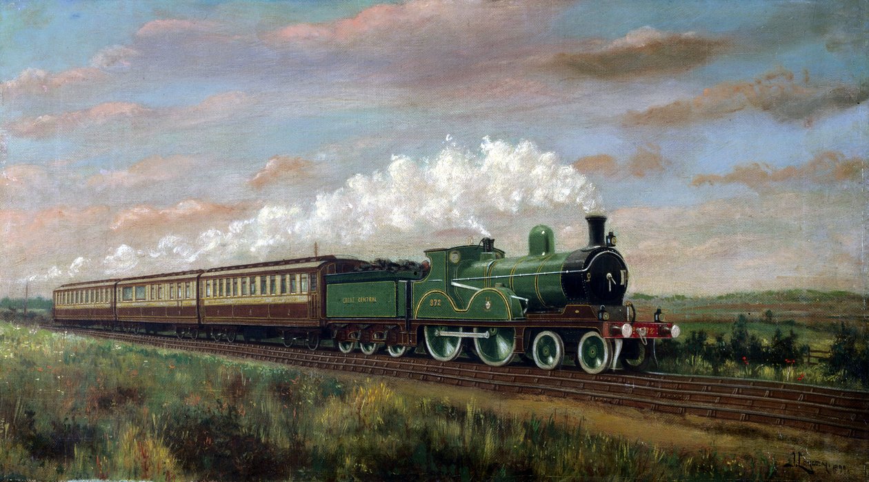 Great Central Railway express av Unbekannt Unbekannt