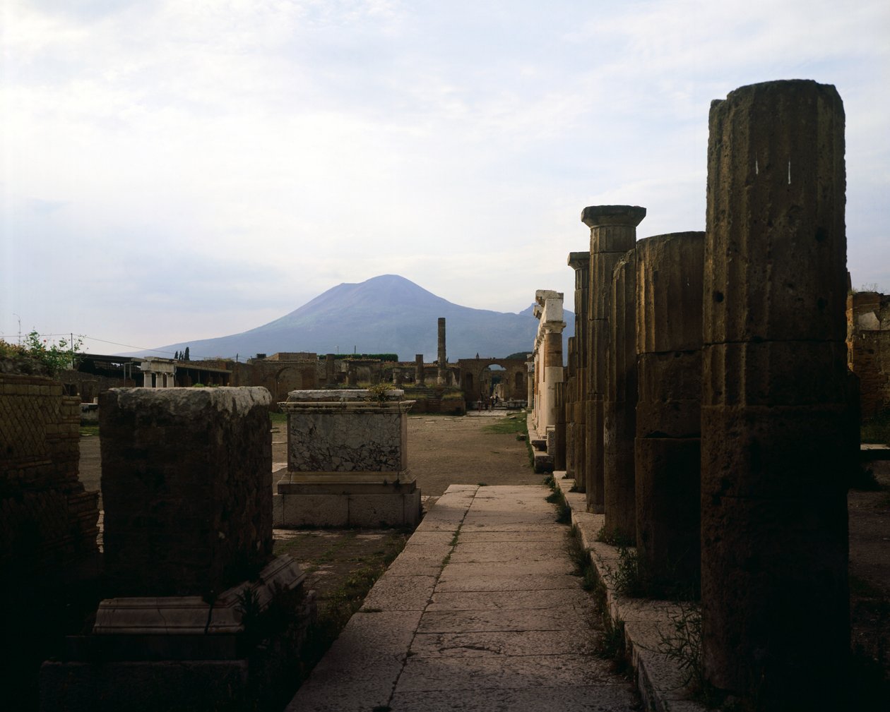 Italien, Kampanien, Pompeji, Forum av Unbekannt Unbekannt