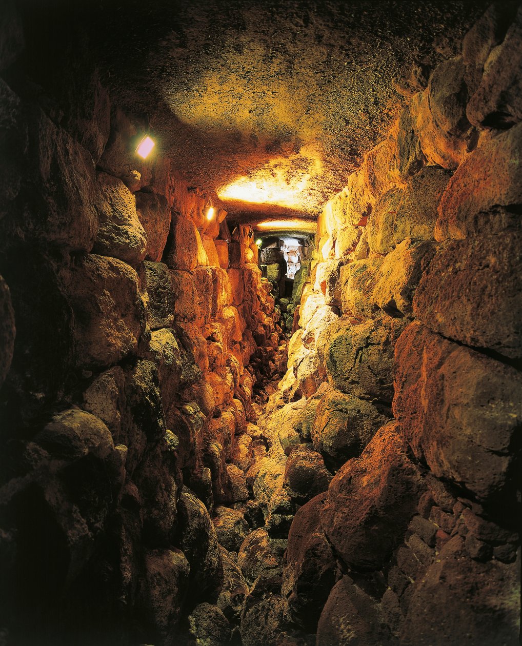 Italien, regionen Sardinien, Torralba, provinsen Sassari, arkeologiskt komplex av Nuraghe Sant