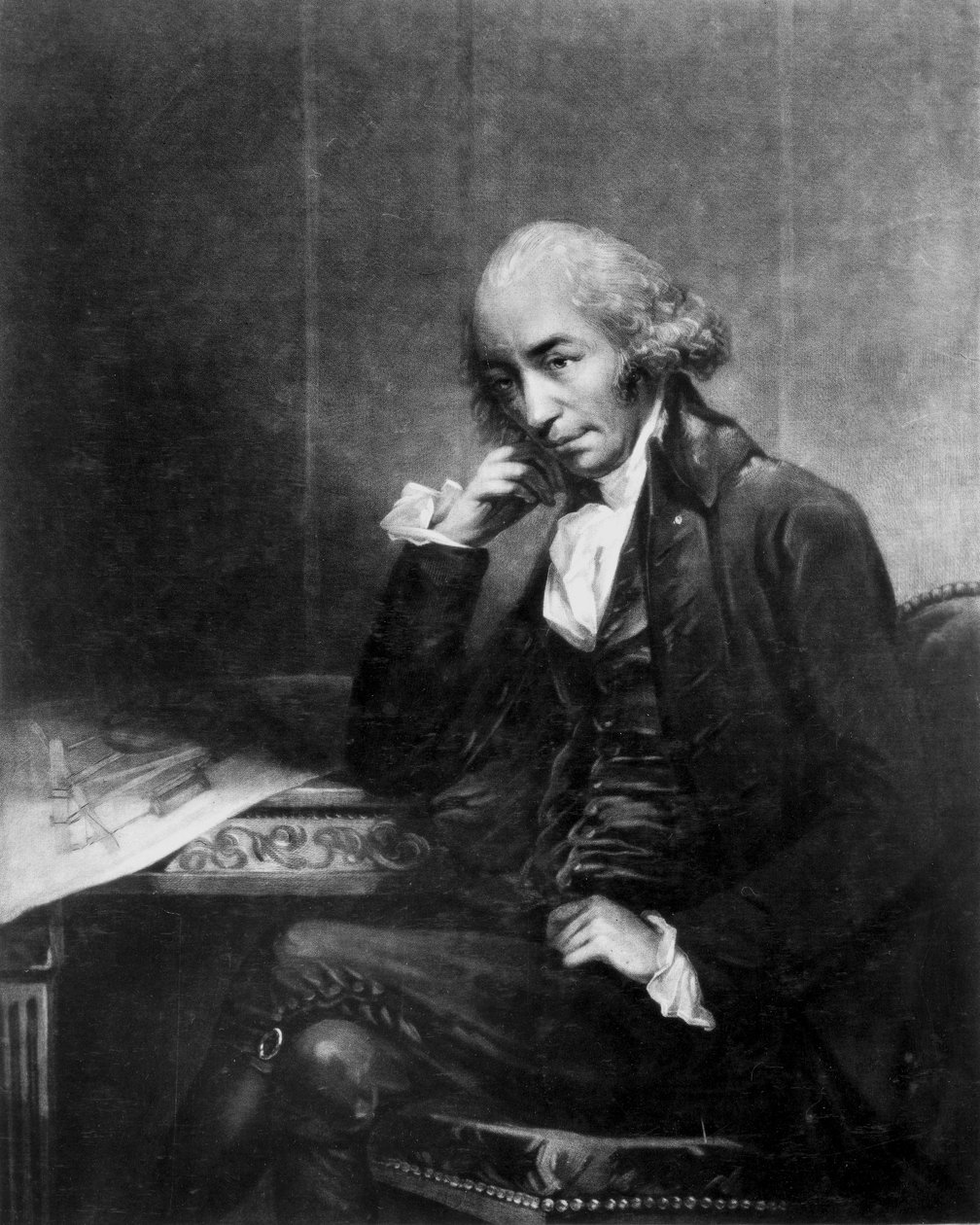 James Watt, skotsk ingenjör, ca 1793 av Unbekannt Unbekannt