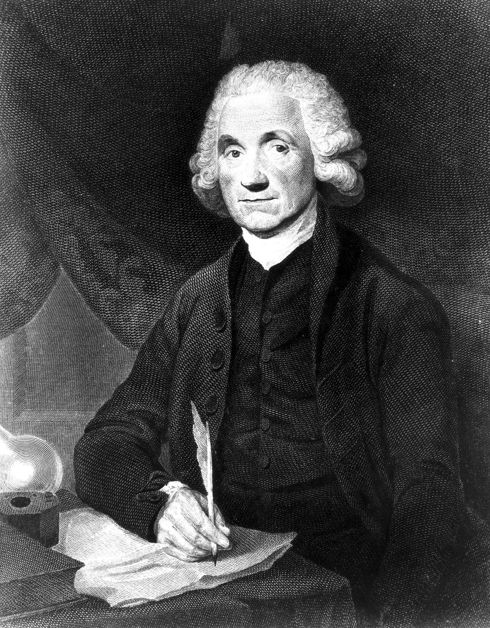 Joseph Priestley, engelsk-amerikansk teolog och kemist av Unbekannt Unbekannt