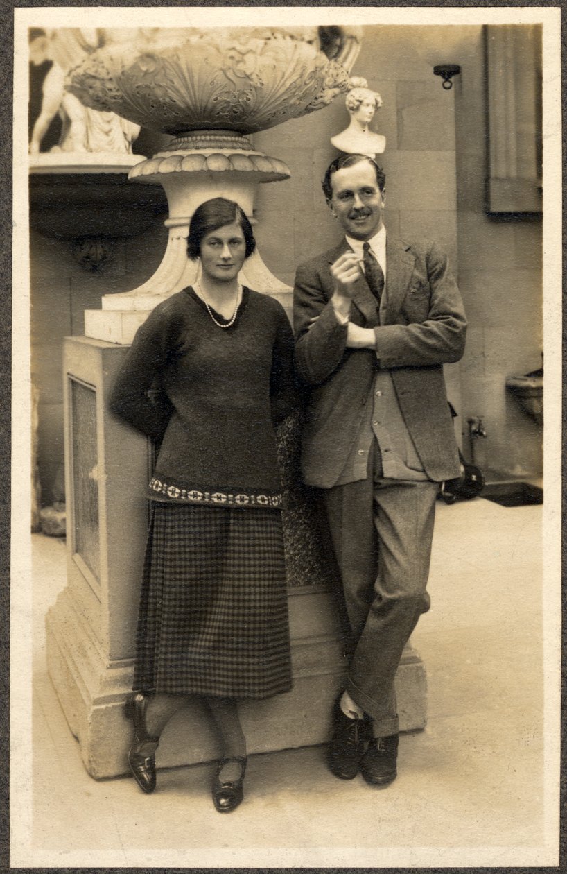 Lady Rachel Cavendish och Viscount Stuart av Findhorn (s/v foto) av Unbekannt Unbekannt