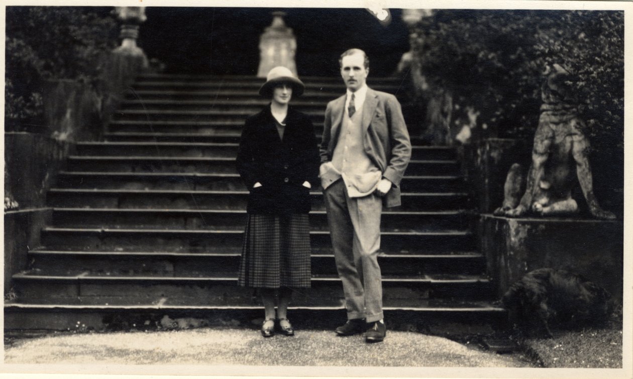 Lady Rachel Cavendish och Viscount Stuart av Findhorn (s/v foto) av Unbekannt Unbekannt