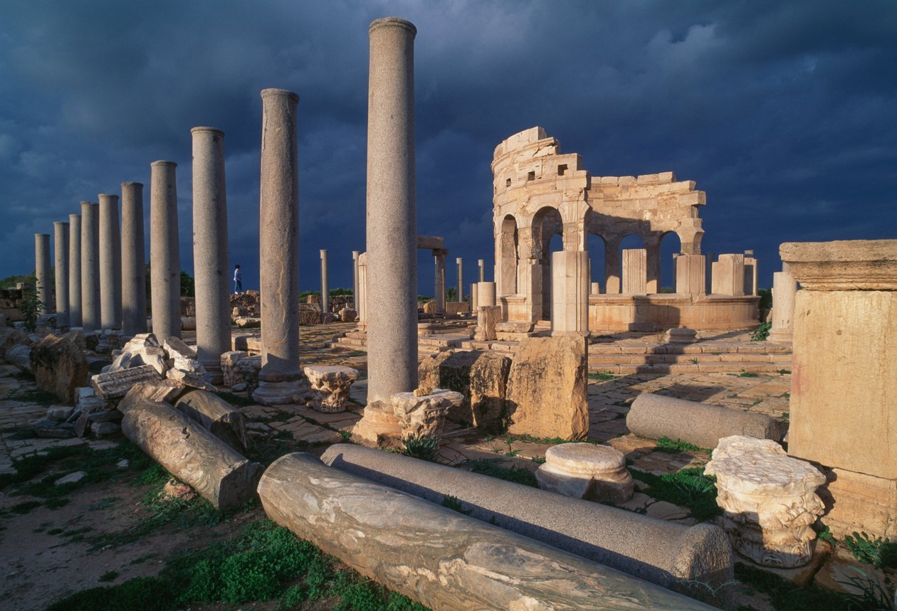 Leptis Magnas marknad (Unescos världsarvslista av Unbekannt Unbekannt