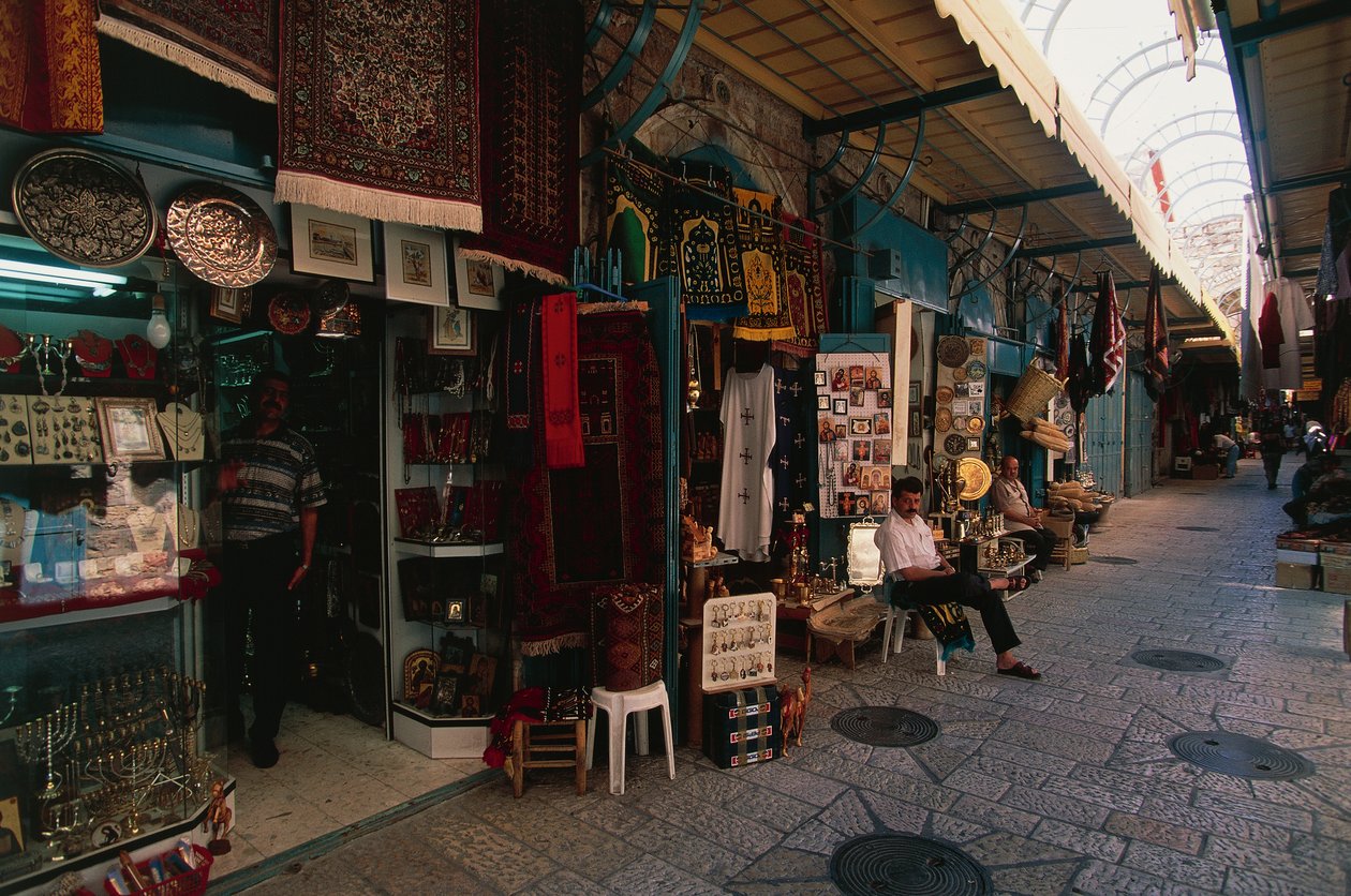 Muslimska kvarteret, Jerusalem (foto) av Unbekannt Unbekannt