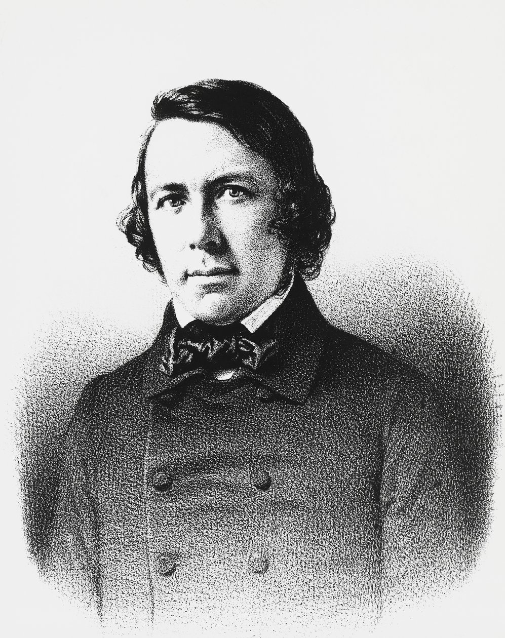 Porträtt av Charles Forbes de Montalembert (1810-1870), fransk politiker, journalist och filosof, gravyr av Unbekannt Unbekannt