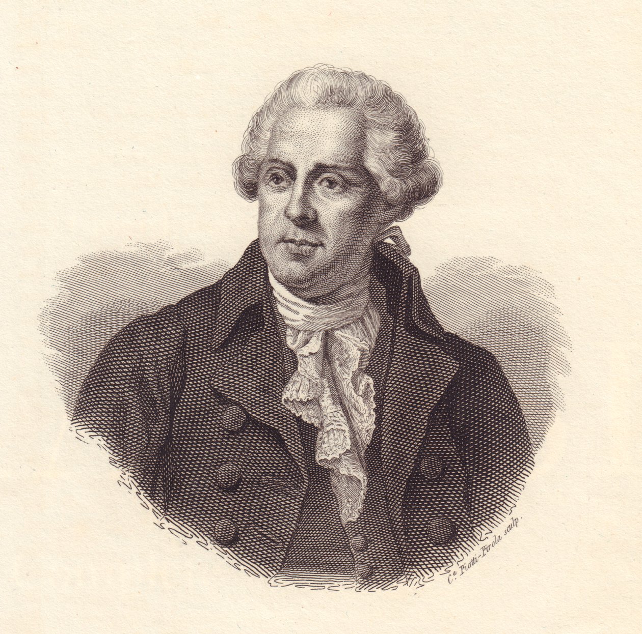 Porträtt av den korsikanske patrioten Filippo Antonio Pasquale de