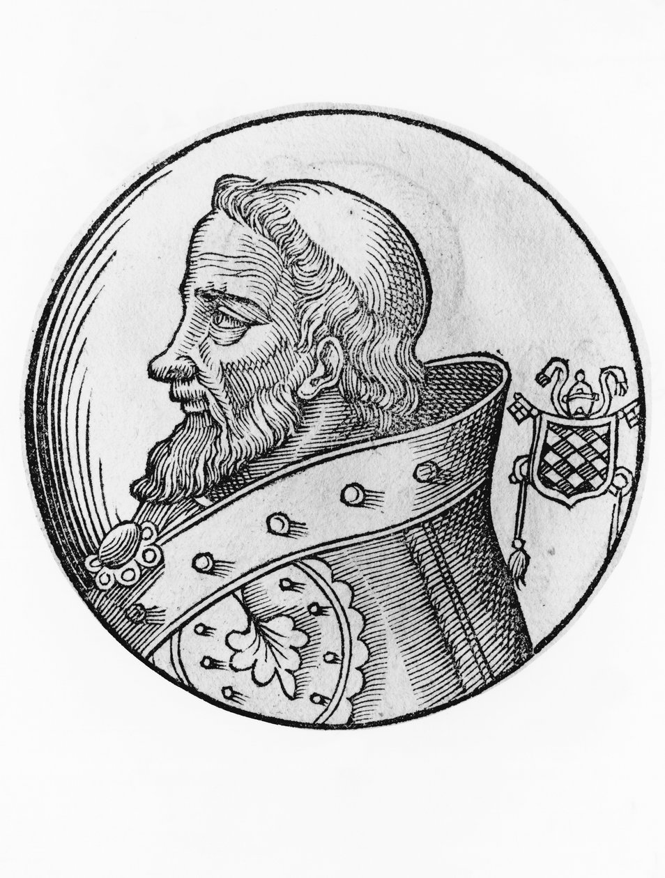 Porträtt av Damasus II (Poppone de