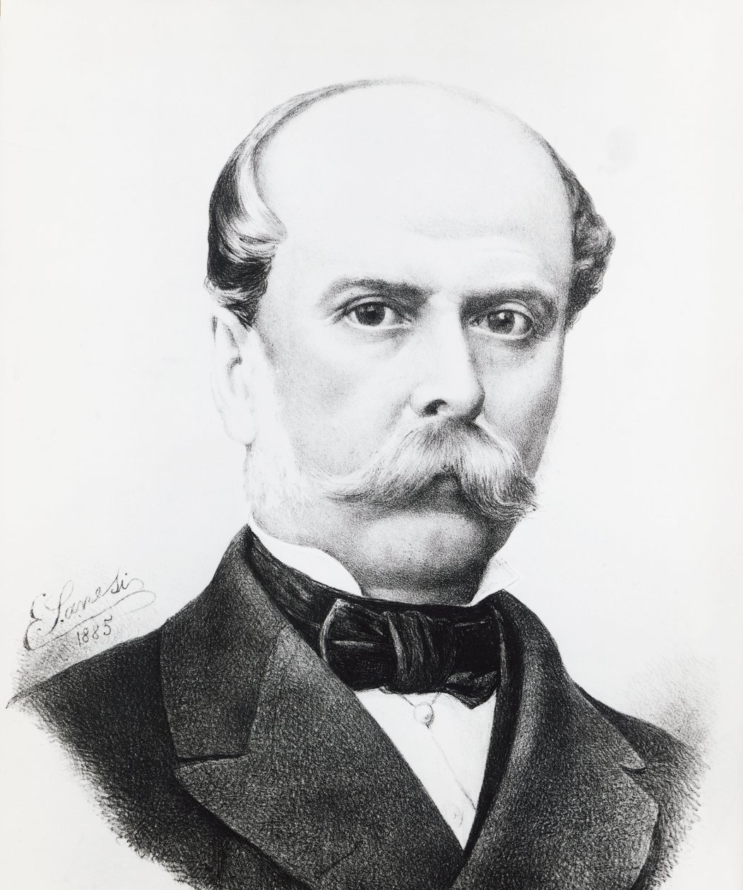 Porträtt av Filippo Pacini (1812-1883), italiensk anatom och patolog av Unbekannt Unbekannt