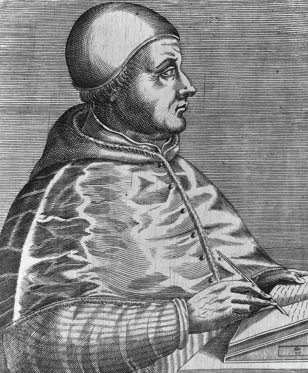 Porträtt av Pius III (Francesco Todeschini Piccolomini av Unbekannt Unbekannt