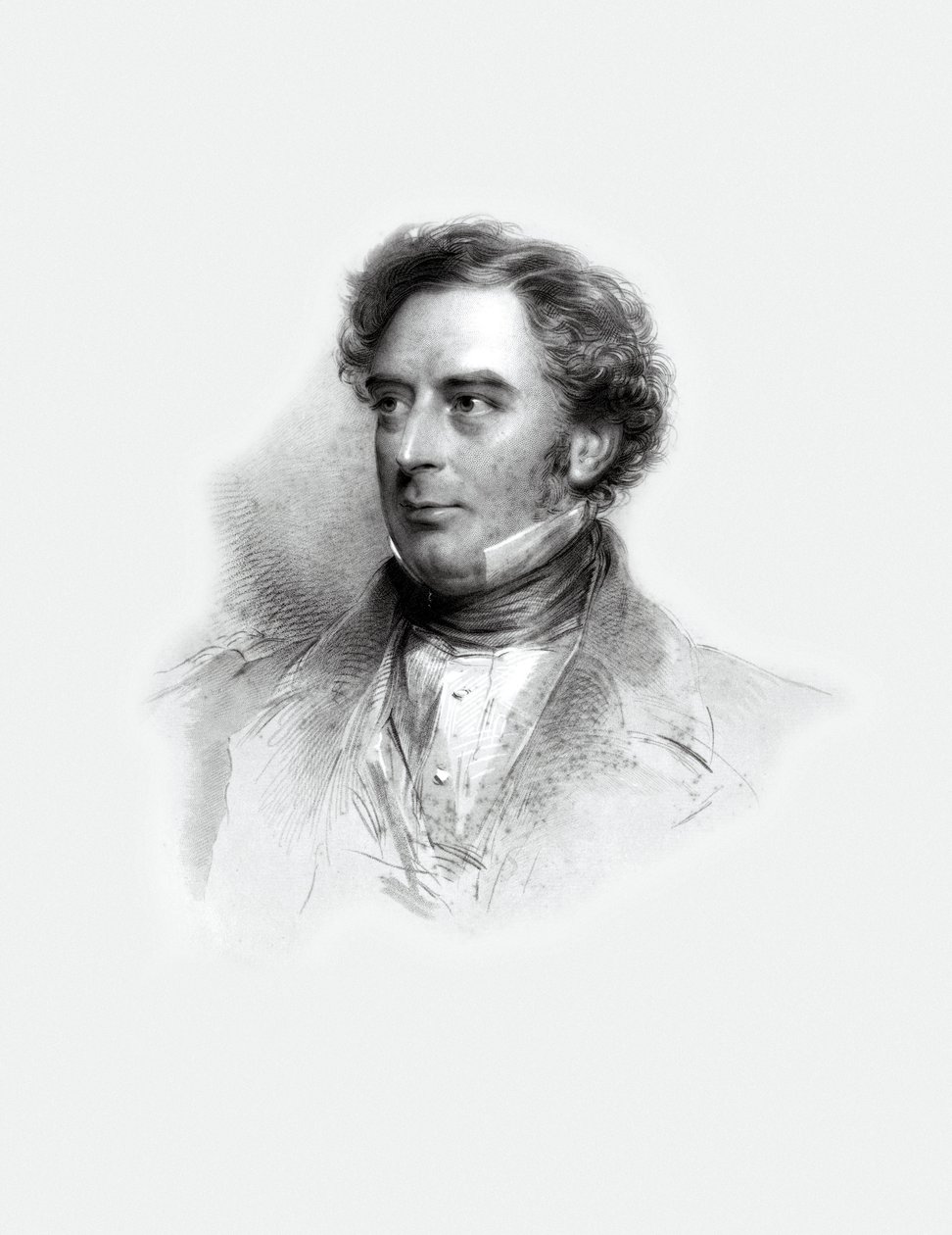 Robert Stephenson, engelsk maskin- och konstruktionsingenjör, c 1830-1839 av Unbekannt Unbekannt
