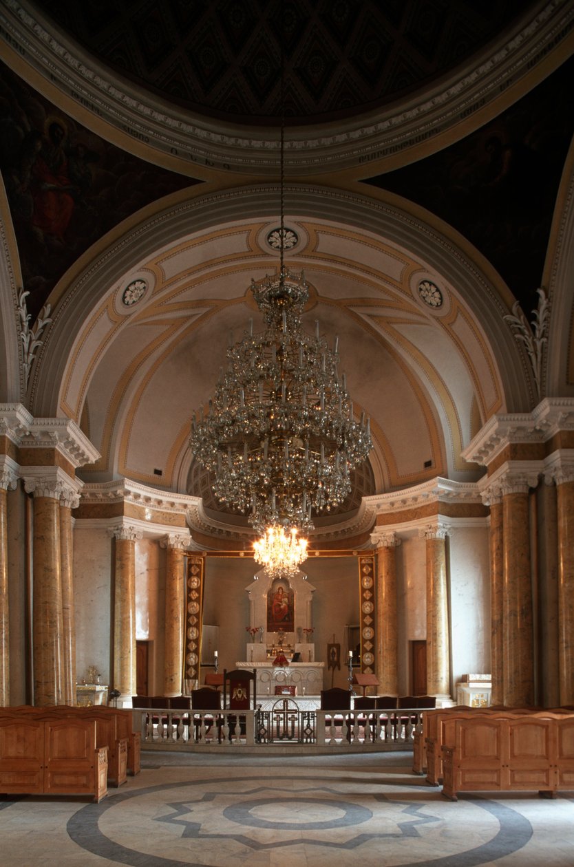 Ryssland, Sankt Petersburg, Historiskt centrum, Armeniska kyrkan, interiör av Unbekannt Unbekannt