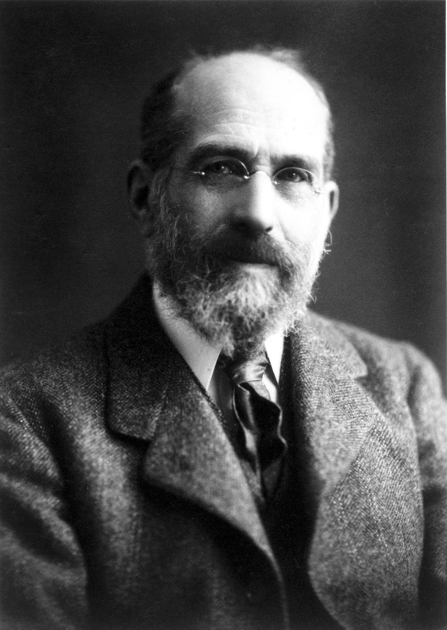 Sir Arthur Schuster, brittisk fysiker, tidigt 1900-tal av Unbekannt Unbekannt