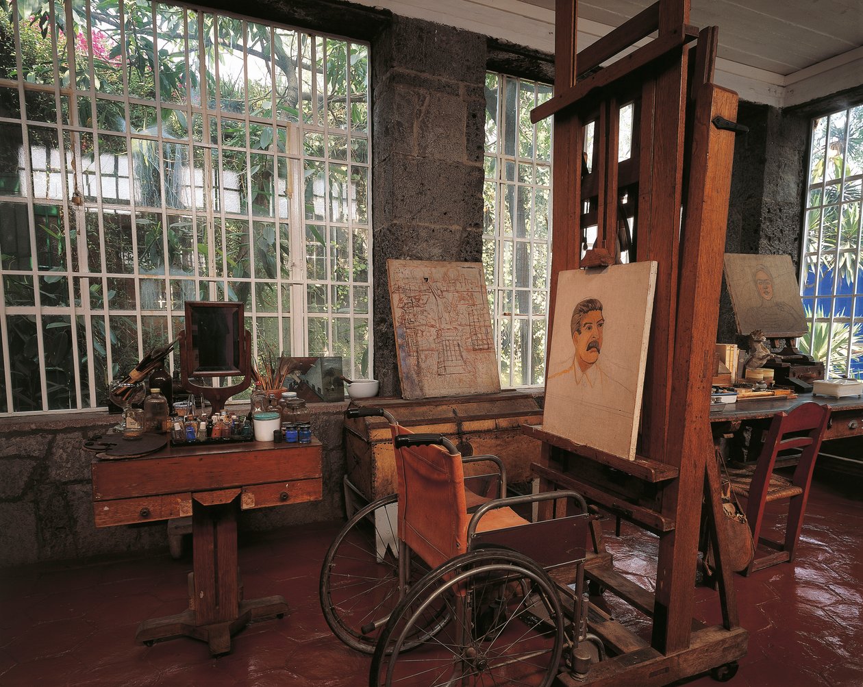 Studien av Frida Kahlo (foto) av Unbekannt Unbekannt