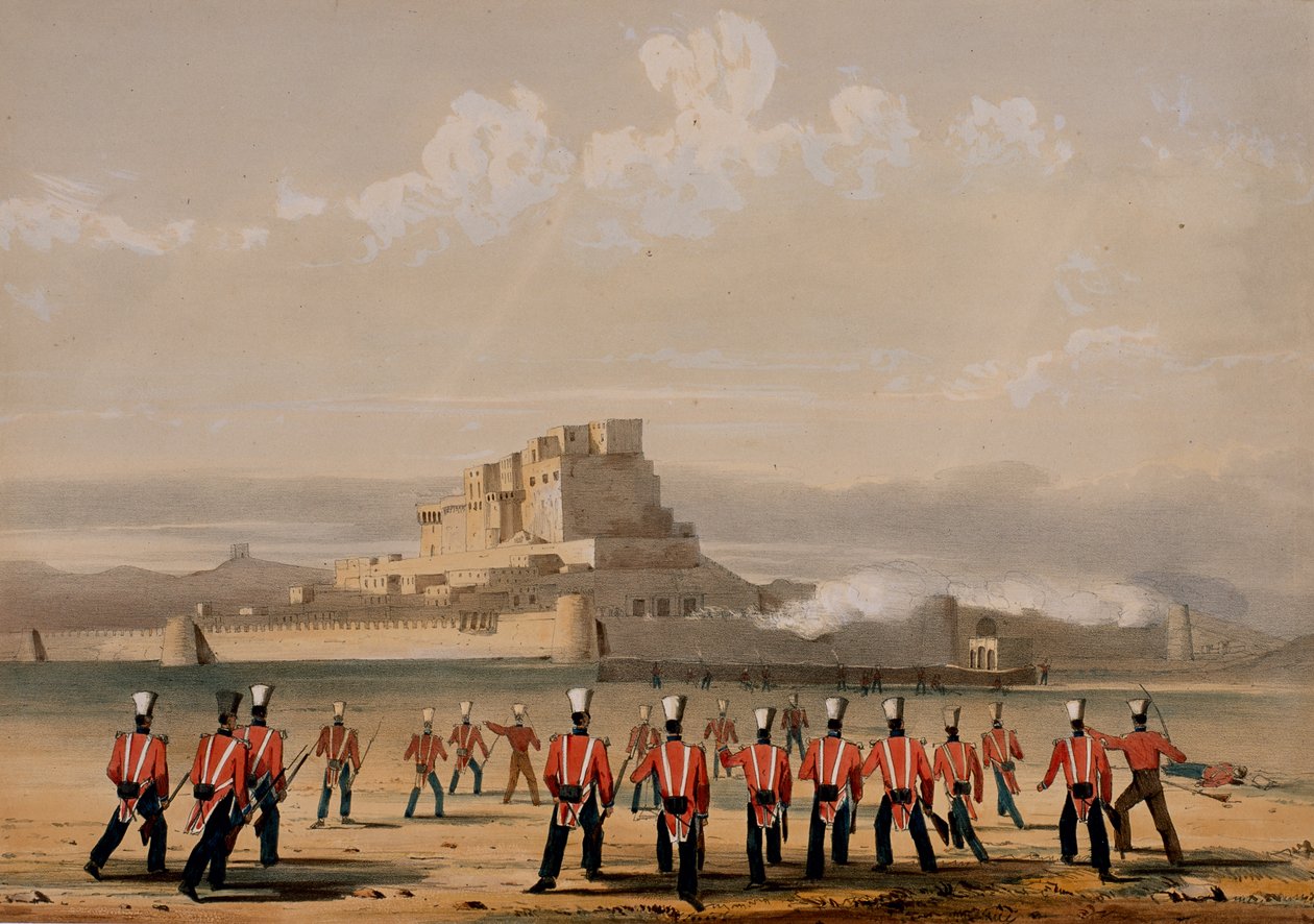 Storming of Khelat, förskottskompanierna, 13 november 1839, från 