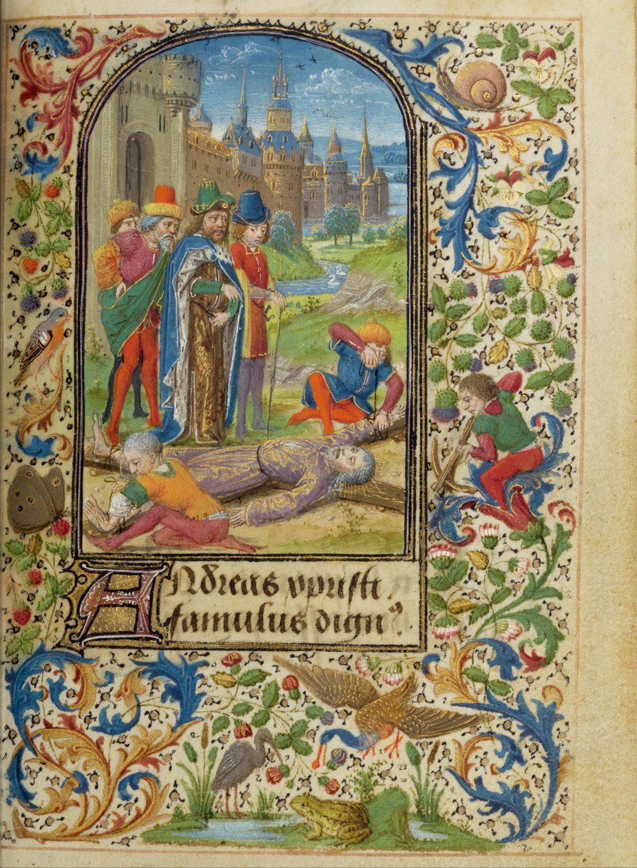 The Martyrdom of Saint Andrew av Lieven van Lathem