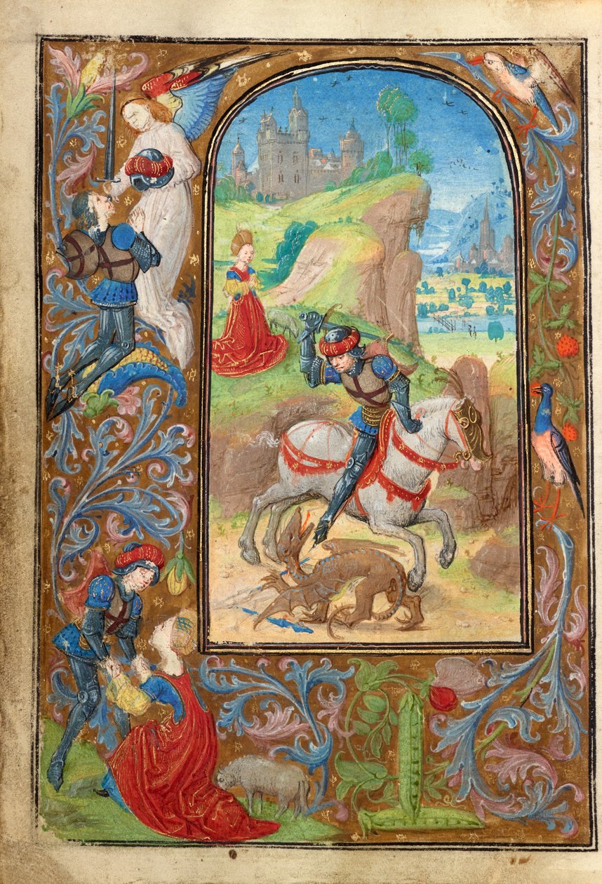 Sankt Göran och draken av Lieven van Lathem