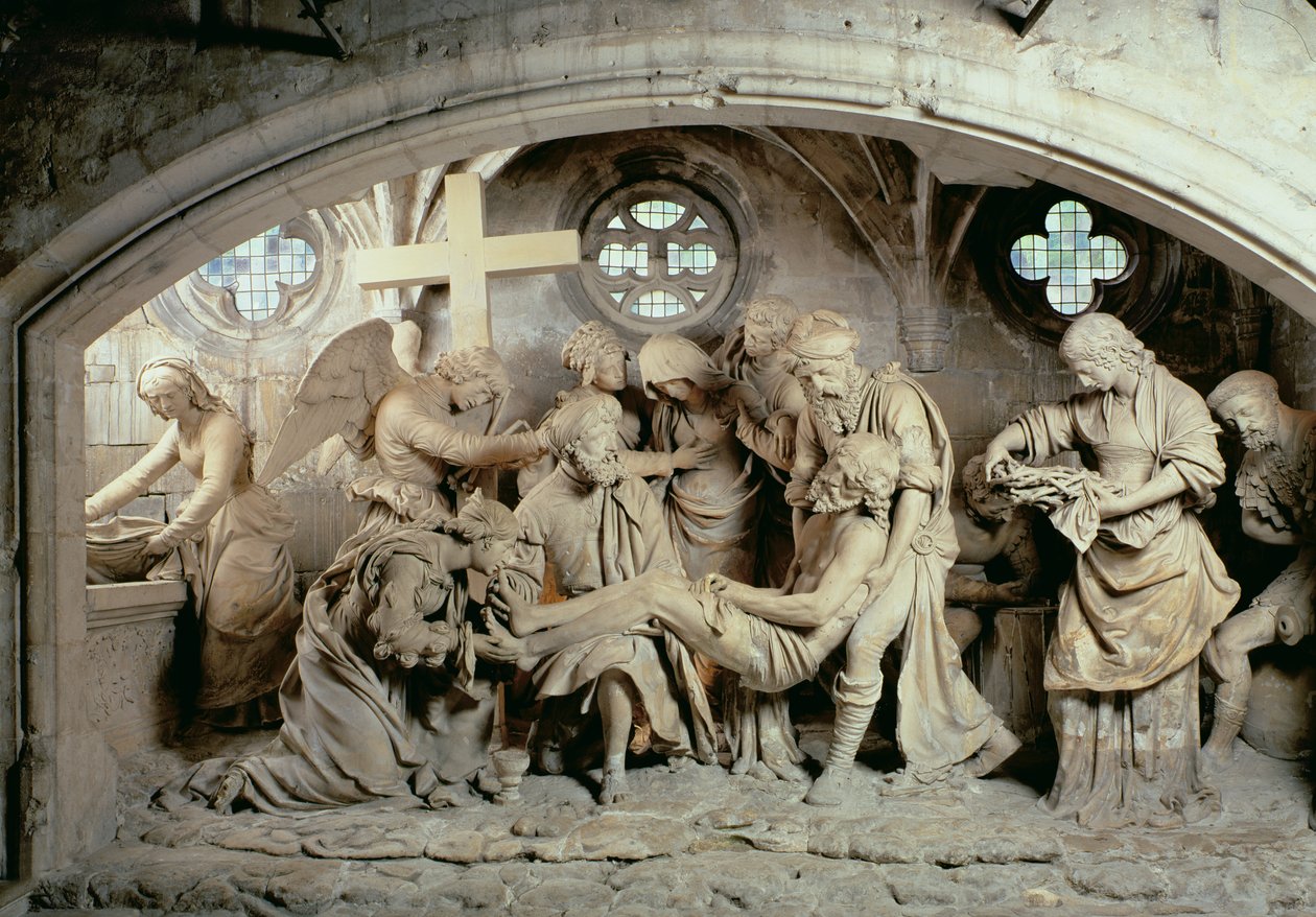 Påskgraven, 1554-64 av Ligier Richier