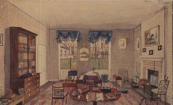 Skolrummet, Aynhoe av Lili Cartwright