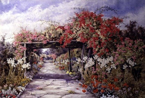 Vandrarrosor av Lilian Stannard