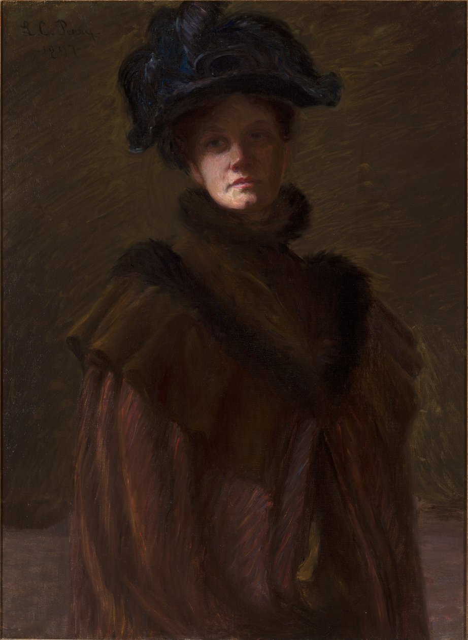 Självporträtt av Lilla Cabot Perry av Lilla Cabot Perry