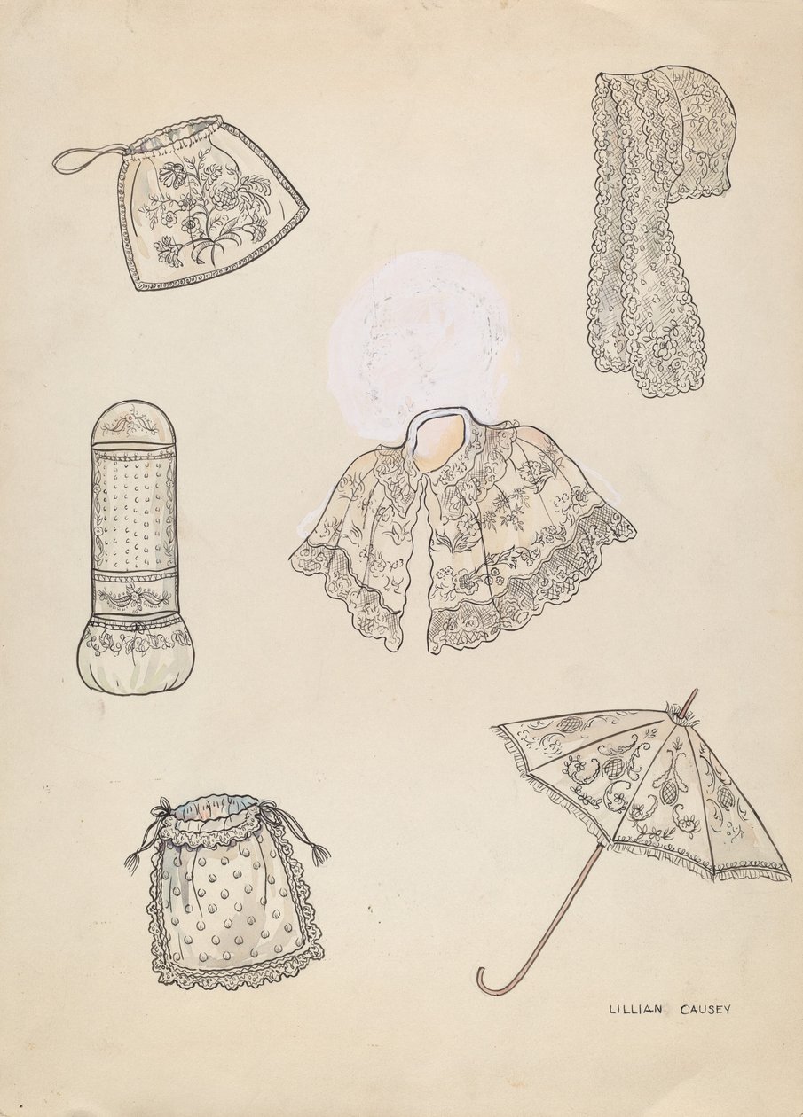 Kostym, c. 1936. av Lillian Causey