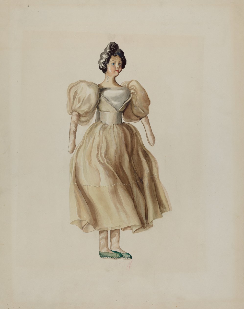 Docka, c. 1936. av Lillian Causey