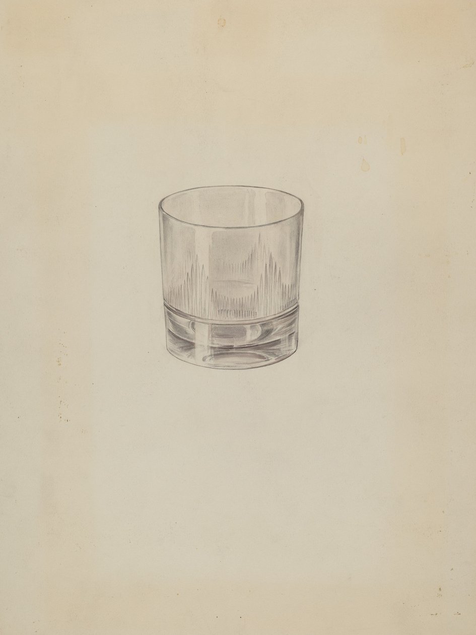 Glas, c. 1937. av Lillian Causey