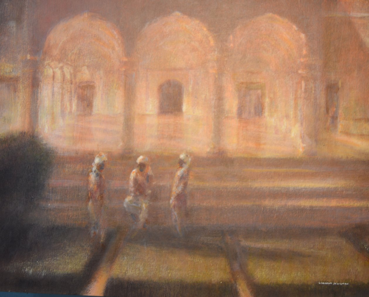 Trädgårdsmästare på Amber Fort av Lincoln Seligman