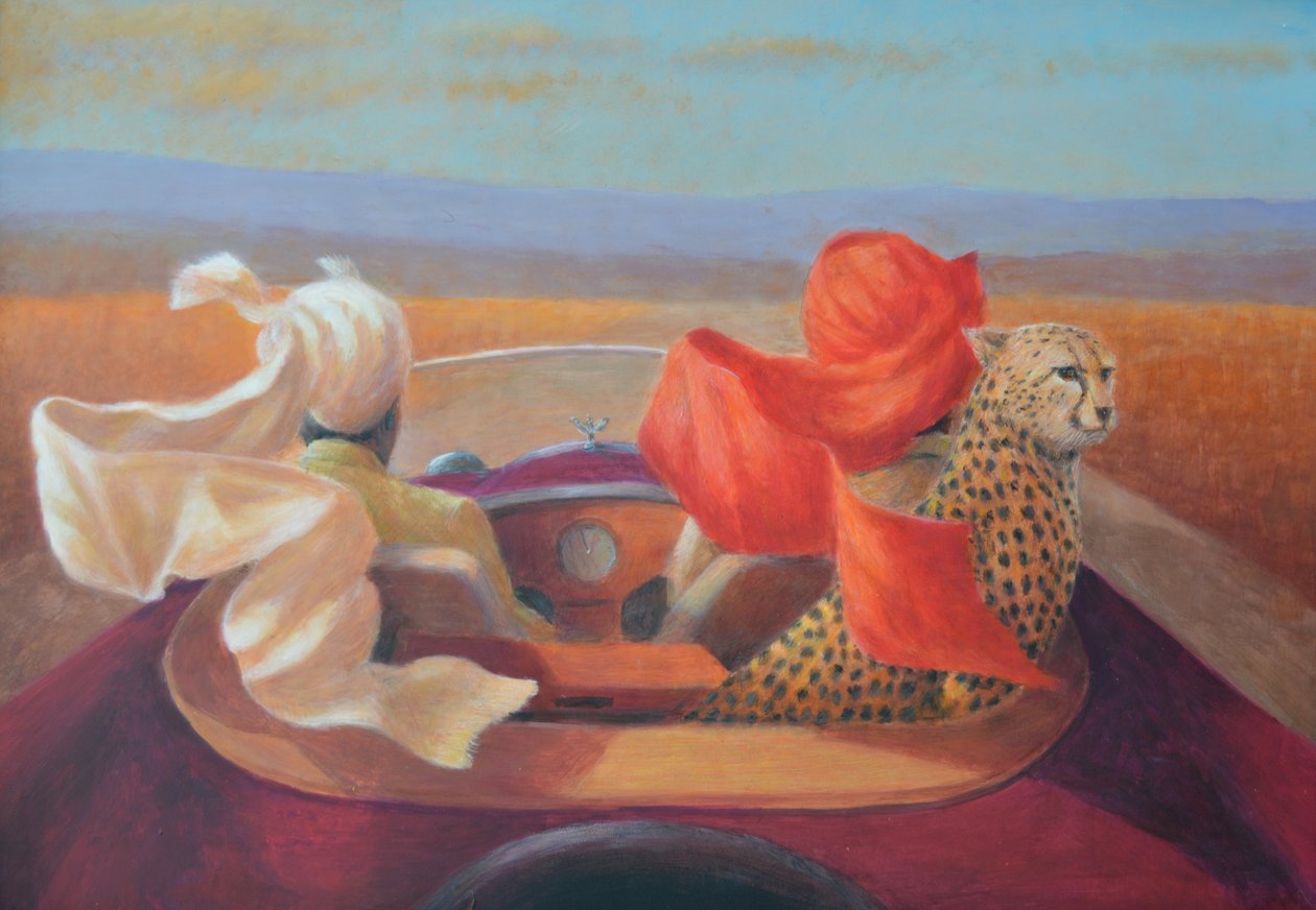 On the Road och Cheetah av Lincoln Seligman