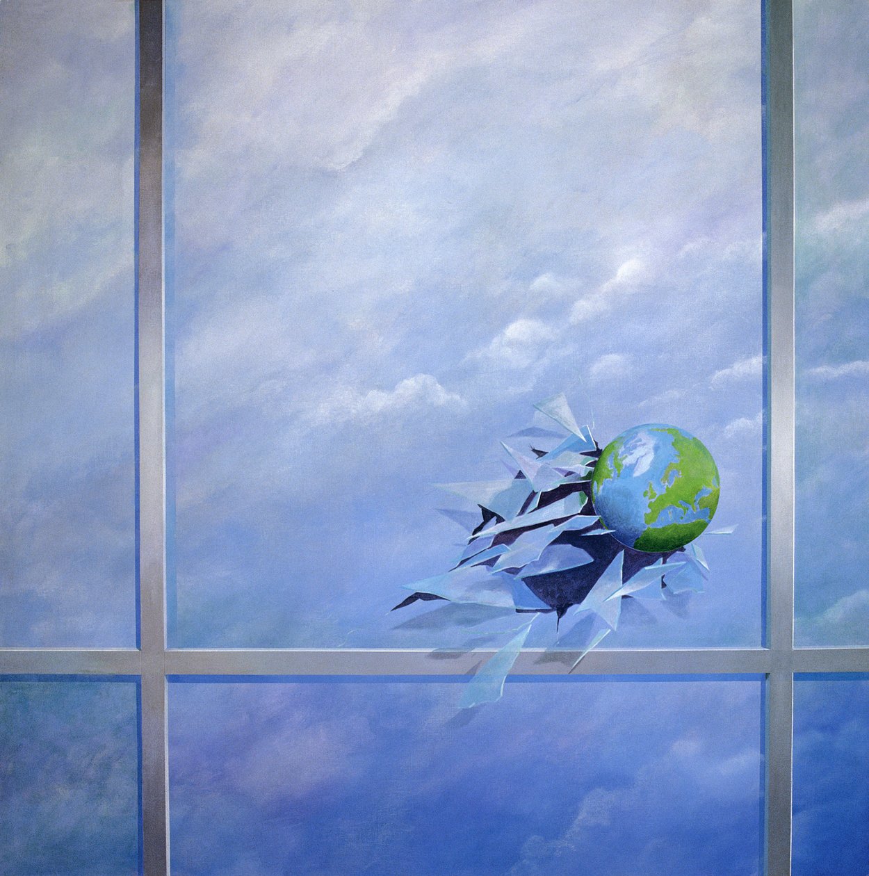 World Breaking Glass av Lincoln Seligman