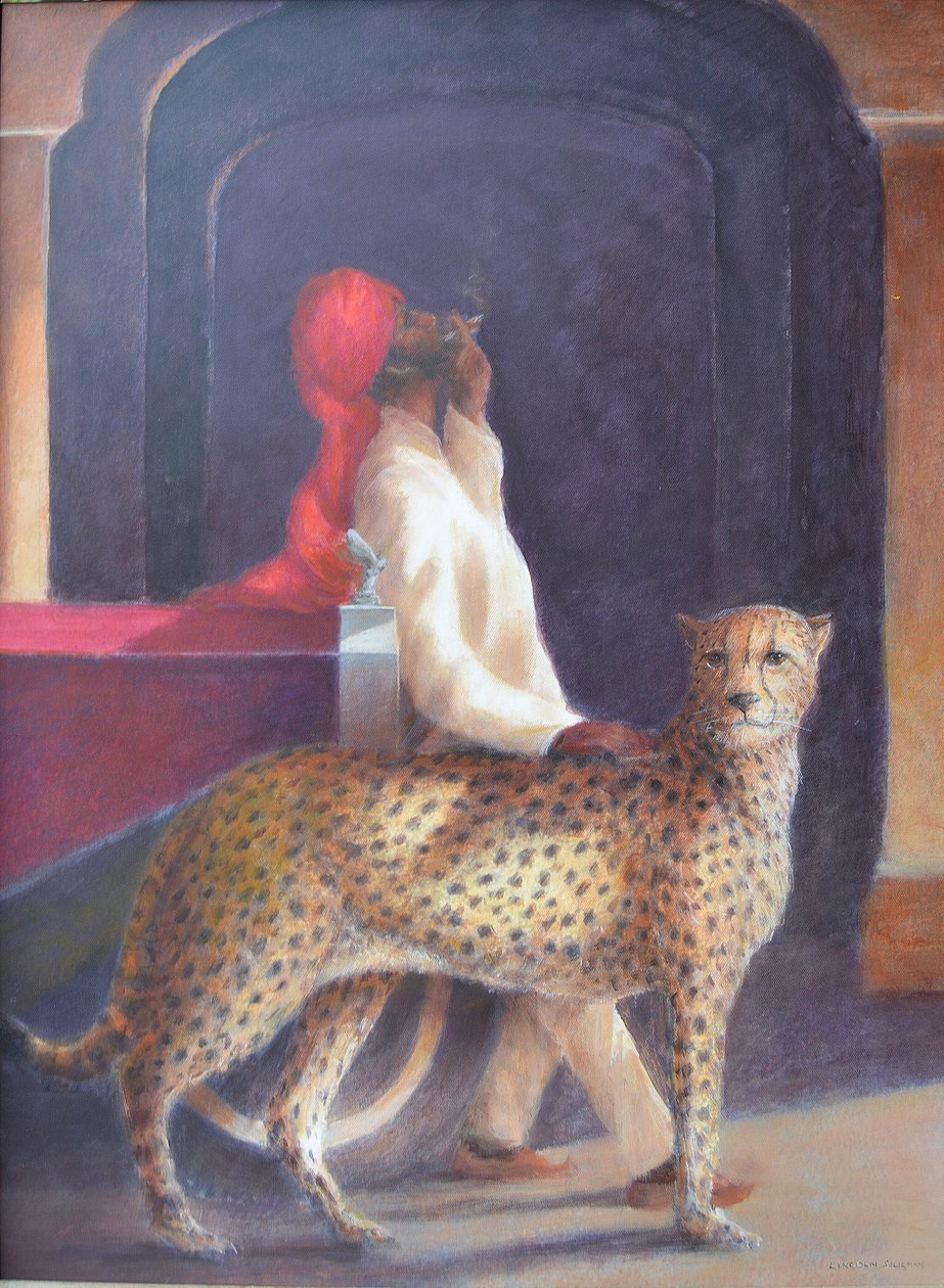 Chaufför + gepard av Lincoln Seligman