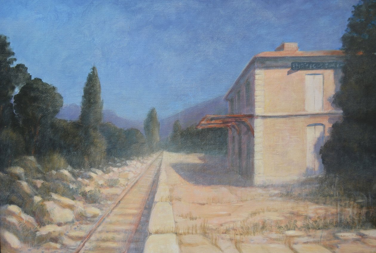 Entraigues Station, Provence av Lincoln Seligman