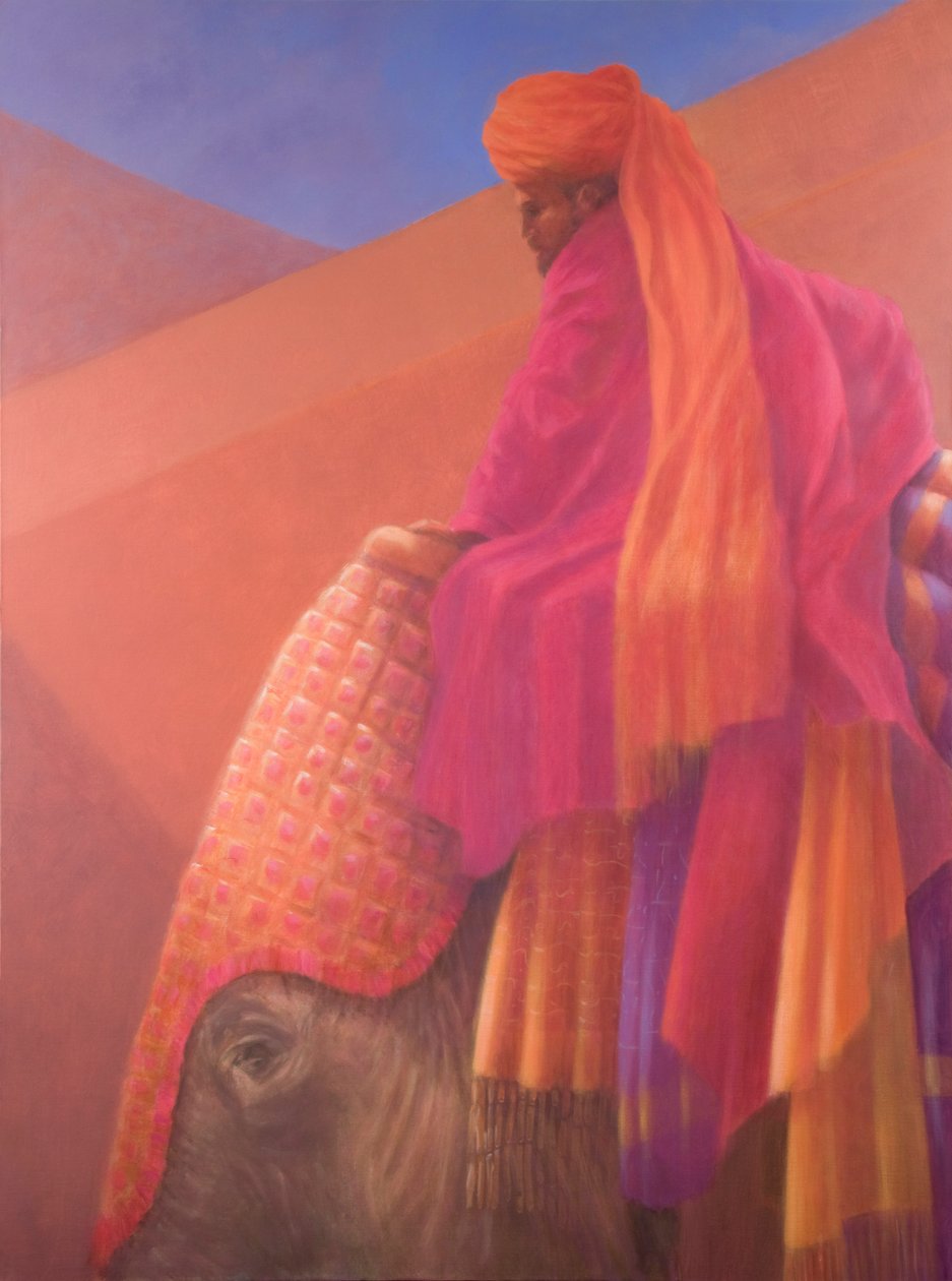 Mahout och Elephant av Lincoln Seligman