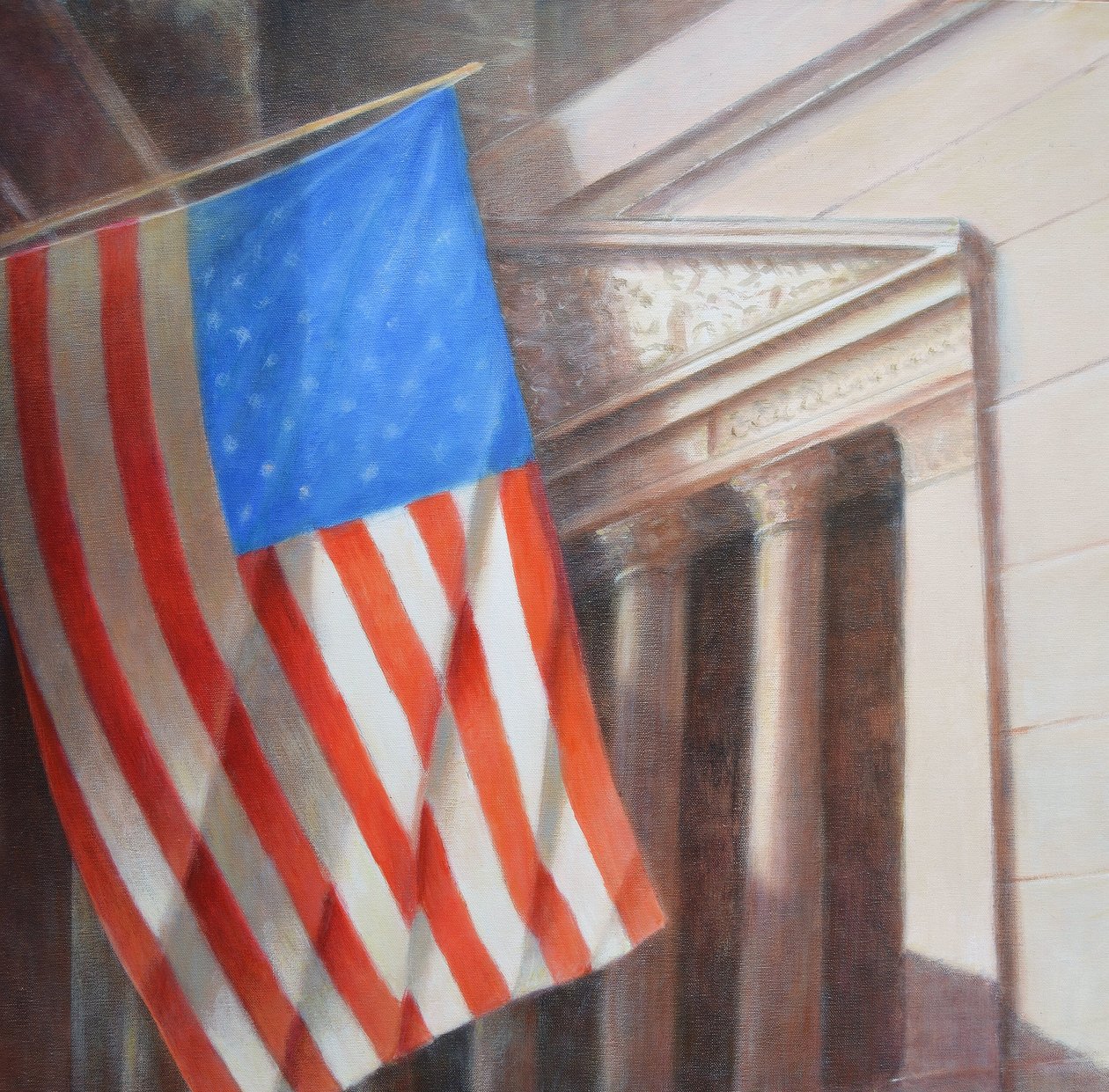 Stars & Stripes, N.Y.-börsen av Lincoln Seligman